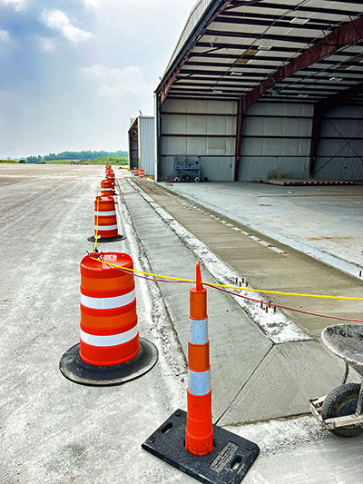 Greenbrier Valley Airport Phase 1 Hangar Doors Construction Finished