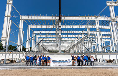 K-Con Metal Trades Topping Out Ceremony