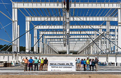 K-Con Metal Trades Topping Out Ceremony