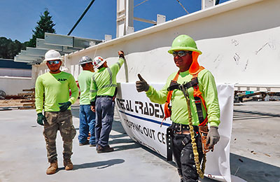 K-Con Metal Trades Topping Out Ceremony