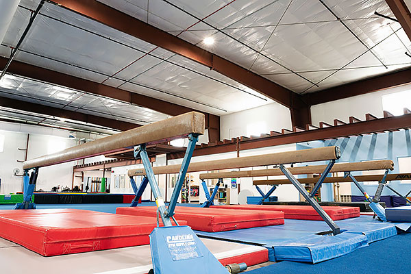 Grassroots Gymnasium gymnastics facility
